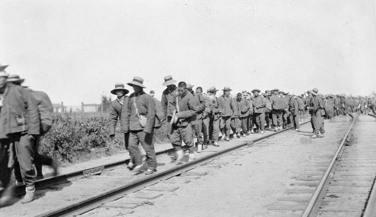 Historical Immigration - Chinese railroad workers