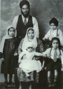 Historical Immigration - South Asian family